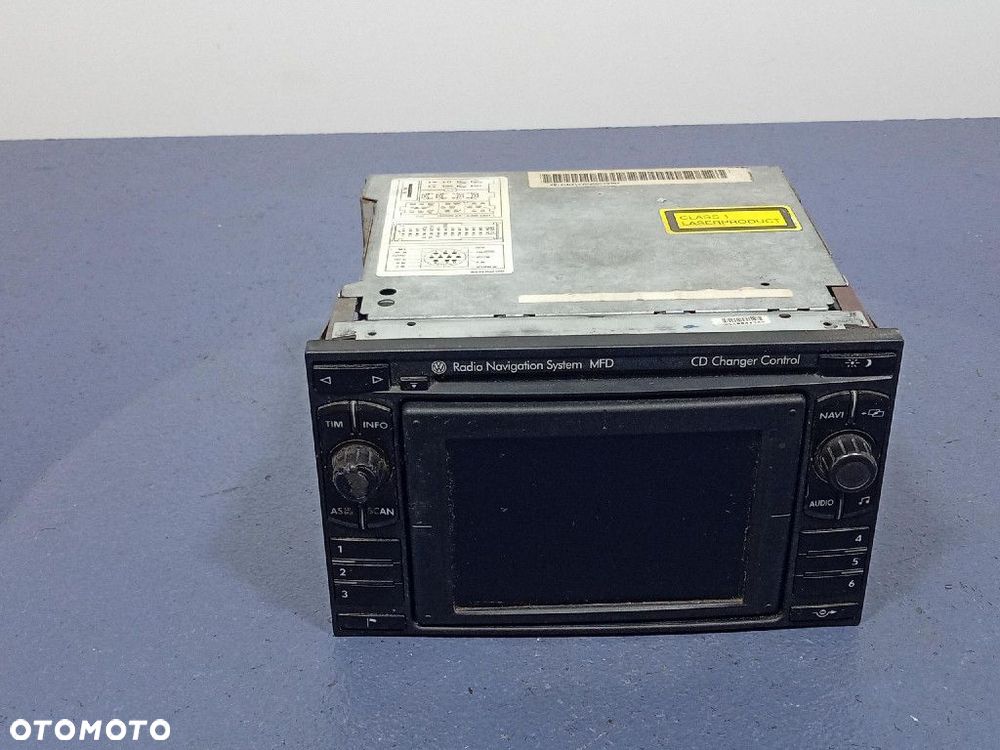 VW BORA GOLF IV PASSAT B5  RADIO NAWIGACJA NAVIGATION MFD 3B0035191D - 1