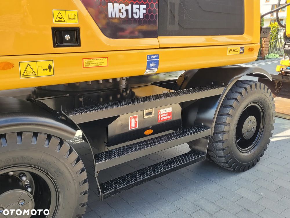 Caterpillar M315F / ROTOTILT ze szczypcami / 3700h / jak NOWA / - 14
