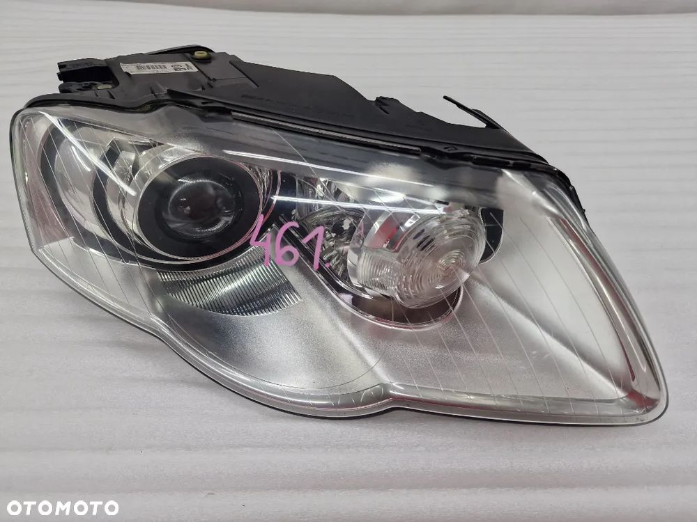 VW PASSAT B6 LIFT 08- PRAWY BI-XENON BIXENON SKRĘTNY PRAWA LAMPA PRZEDNIA PRZÓD , NR 3C0941752K , NR AUKCJI LL461