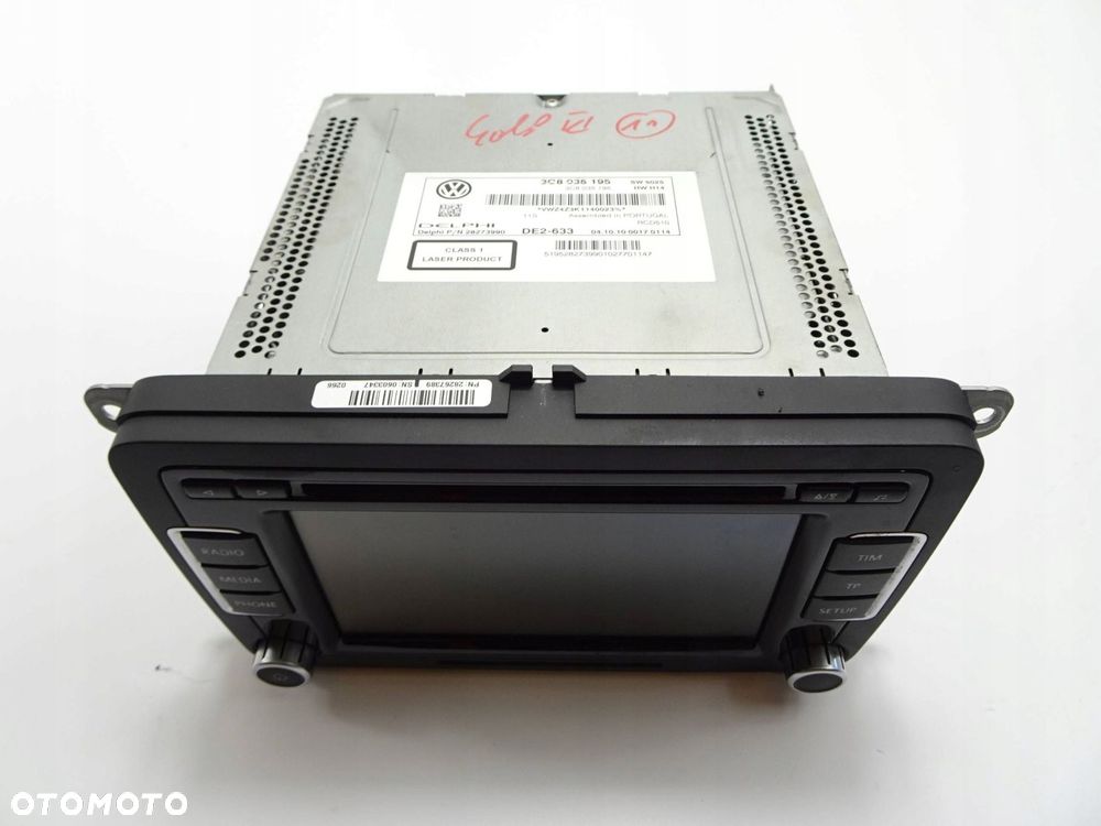 radio cd volkswagen golf vi - 2