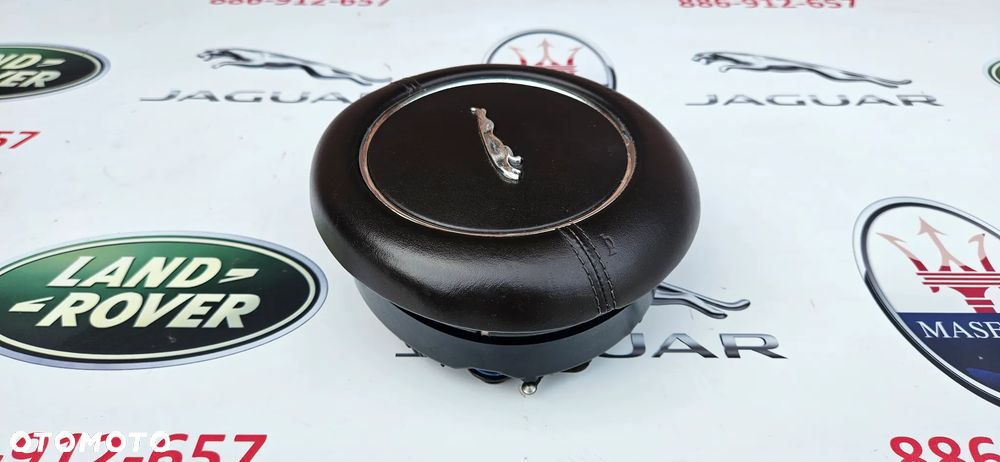 Jaguar XJ 351 Poduszka kierowcy Airbag kierownicy KOLOR BRĄZOWY - 6