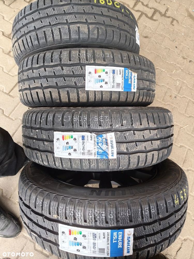 Koła aluminiowe zimowe Mercedes sprinter 235/60/17c Sailun 2026r 6x130 - 7