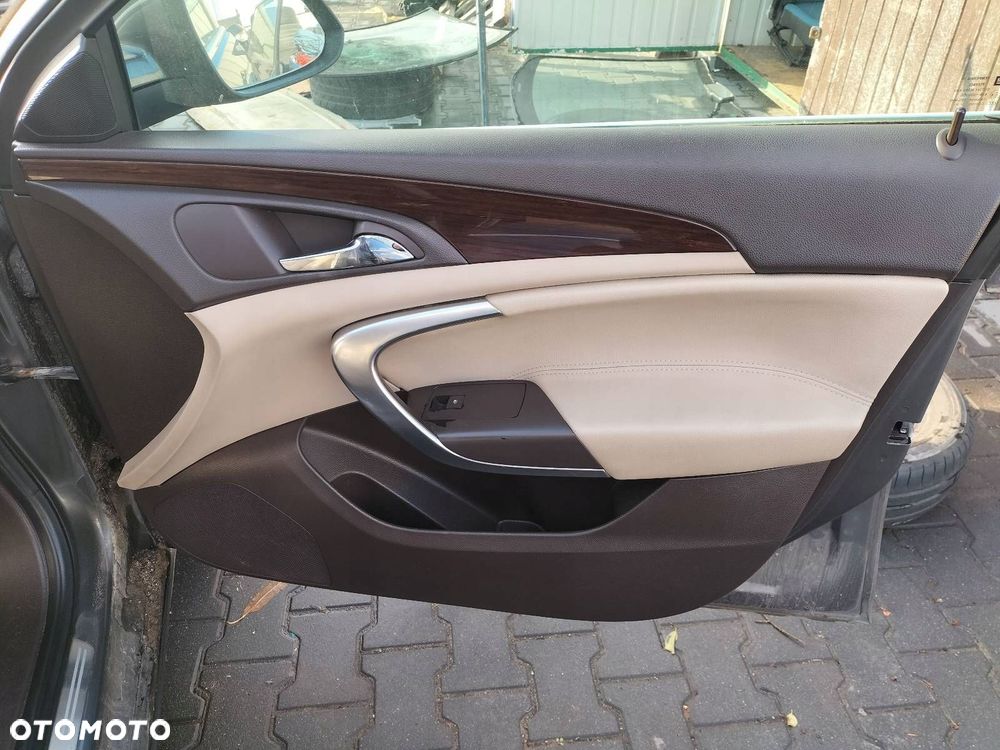 FOTELE KOMPLET LEWY PRAWY KANAPA TYŁ + BOCZKI OPEL INSIGNIA A - 10