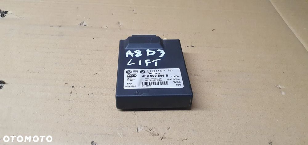 Moduł sterownik webasto Audi A8 D3 4F0909509B - 2