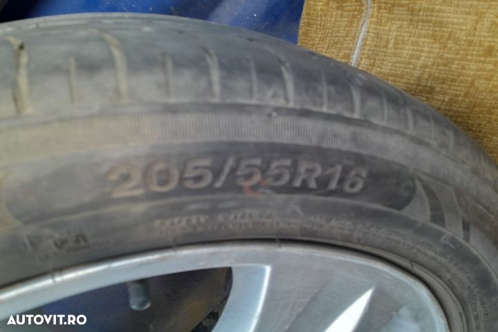 Jante aliaj cu anvelope 16 - set 205/55 R16 Ford C-Max 1 [2003 - 2007 - 1