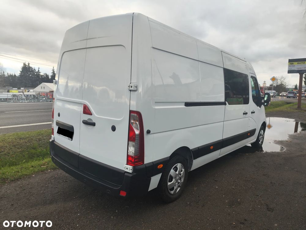 Opel Movano  brygadówka 7 osób klima nawigacja hak tempomat ledy - 5