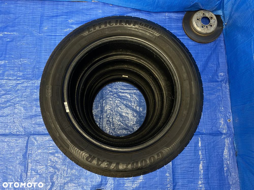 OPONA 16 OPONY LETNIE LATO KOMPLET OPON 4SZT GOODYEAR EFFICIENTGRIP PERFORMANCE  195/55R16 91V BIEŻNIK 6,2mm ROCZNIK 2023 - 7