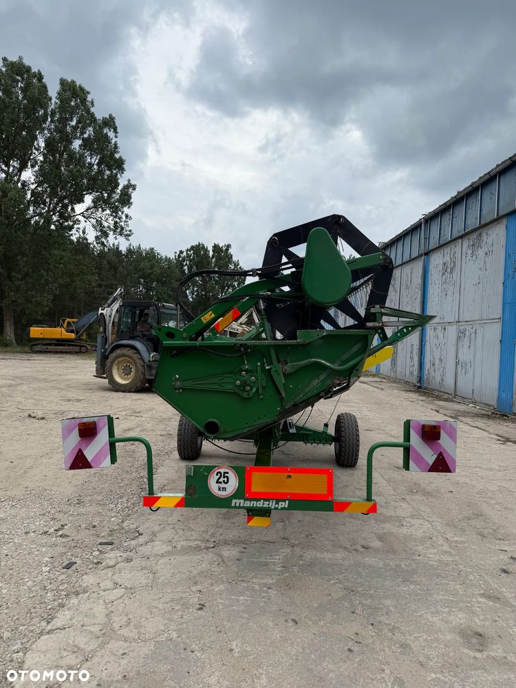 John Deere W540 6.8L 280KM HYDROSTAT 4x4 KLIMA GPS HEDER 6.2m Z WÓZKIEM 1800Mth 2012r W ORGINALE IGŁA - 15