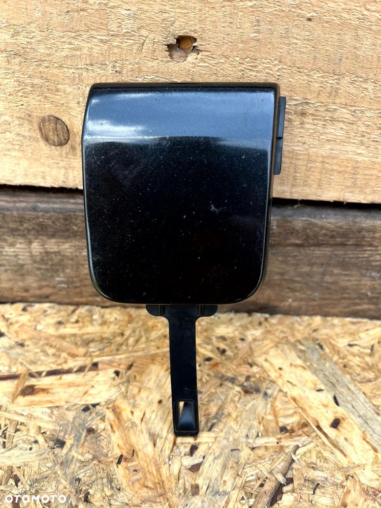 RENAULT FLUENCE ZAŚLEPKA HAKA HOLOWNICZEGO ZDERZAKA PRZEDNIEGO PRZÓD 511800011R CZARNA