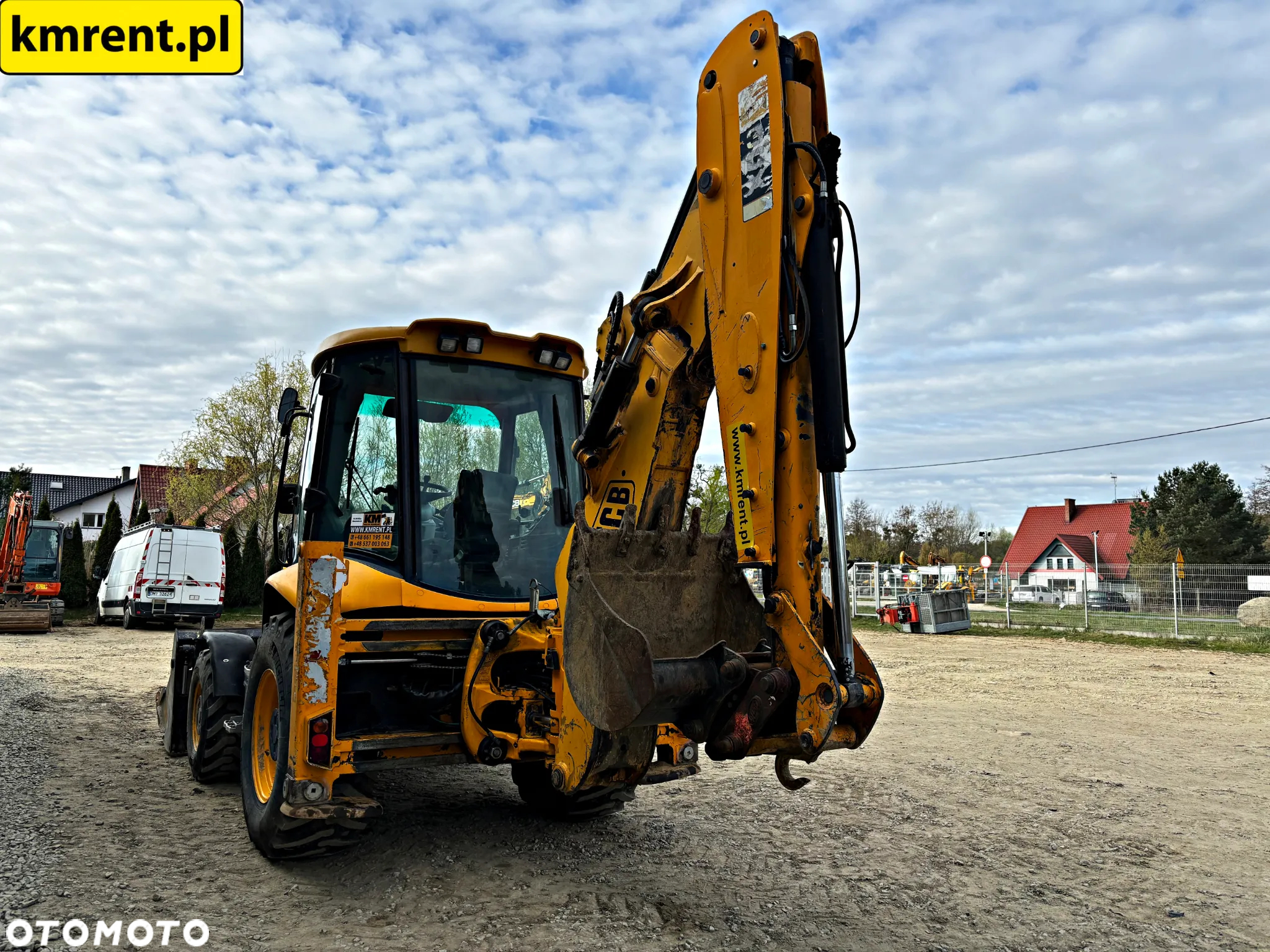JCB 3CX KOPARKO-ŁADOWARKA 2009r. | case 590 580 cat 428 432 new holland 110 - 13
