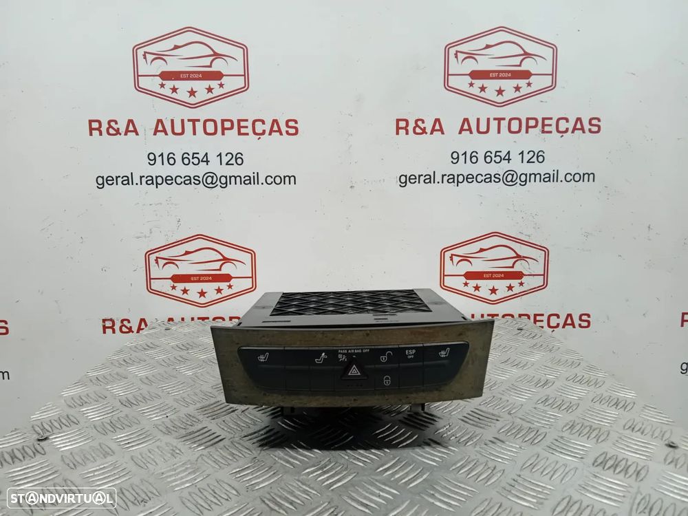 Consola Central Painel de Controlo Mercedes Class E W211 Original - 3