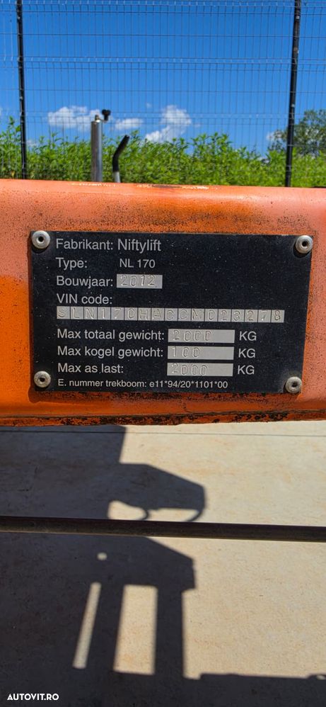 Alta NiftyLift NL170 - 4