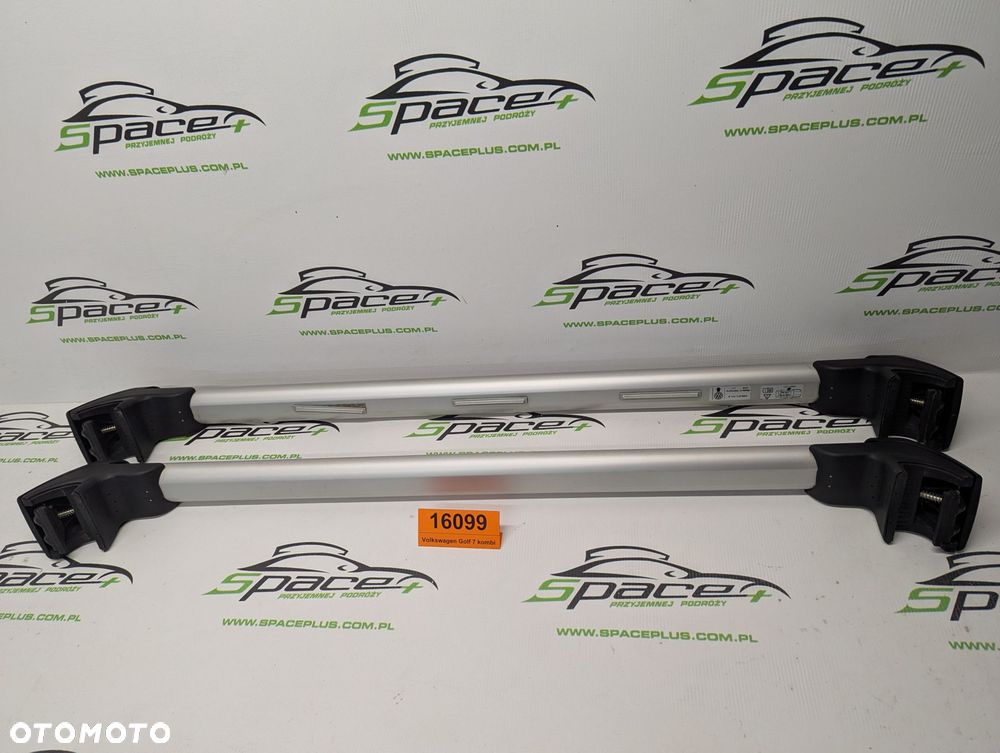 Bagażnik dachowy bazowy belki poprzeczki Volkswagen Golf 7 kombi - 4