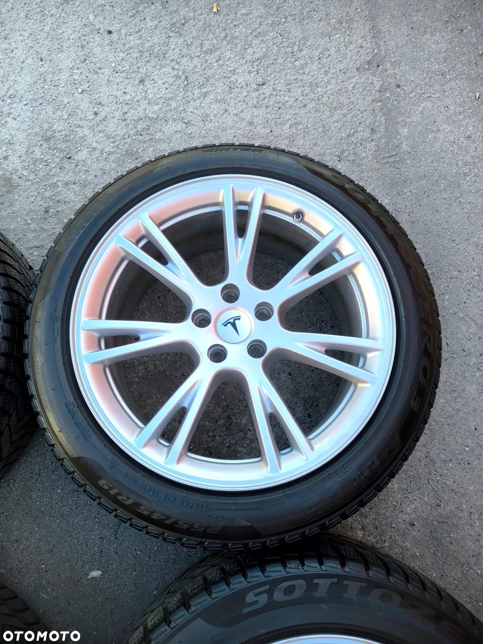 5x114,3 5x114 Felgi Aluminiowe ALUFELGI 19 Koła Zimowe Zima TESLA MODEL Y ALU-RAD Legnica 255/45 6,5mm TPMS - 6