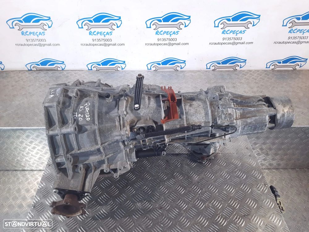 CAIXA VELOCIDADES MANUAL LLR AUDI A5 8T 2.0 TDI 16V 170CV CAHA - 7