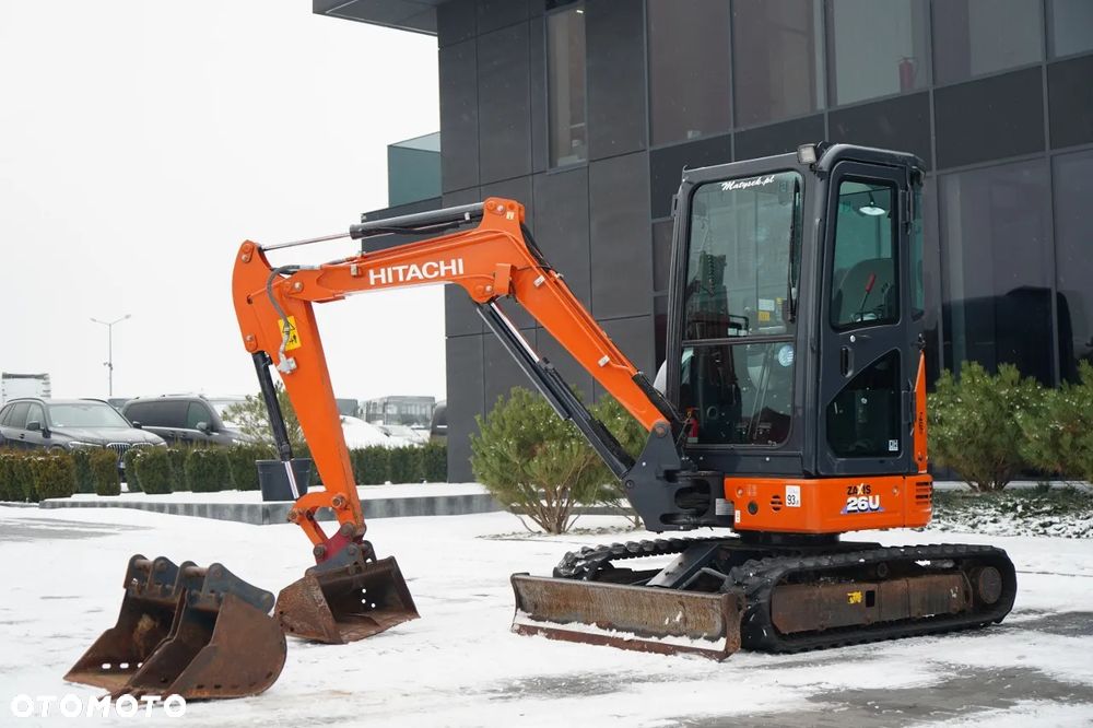 Hitachi ZX26U-6 CR / MINIKOPARKA / 2022 ROK / 1800 MTH / KOMPLET ŁYŻEK - 1