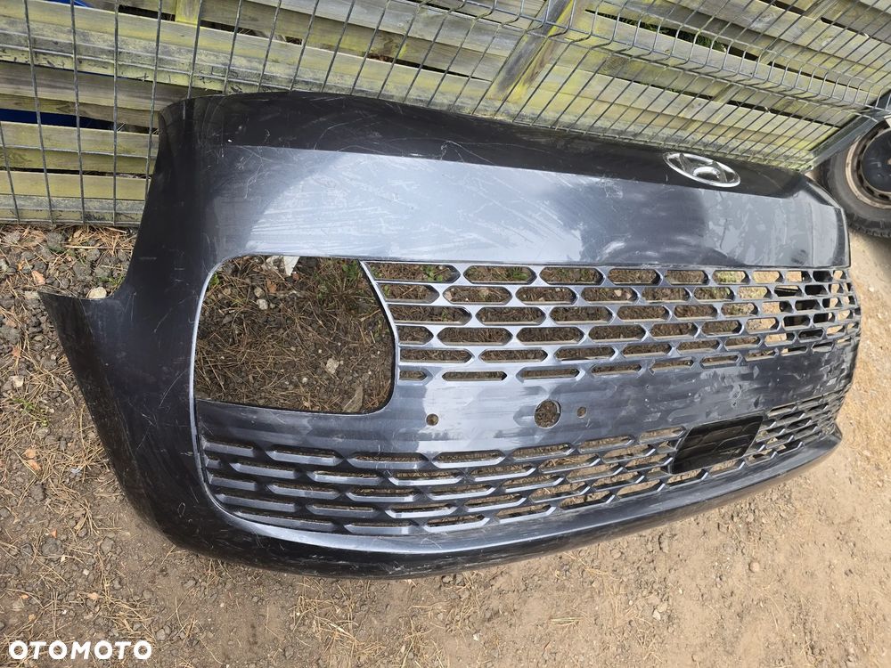 Hyundai staria zderzak przód ładny oryginał - 2