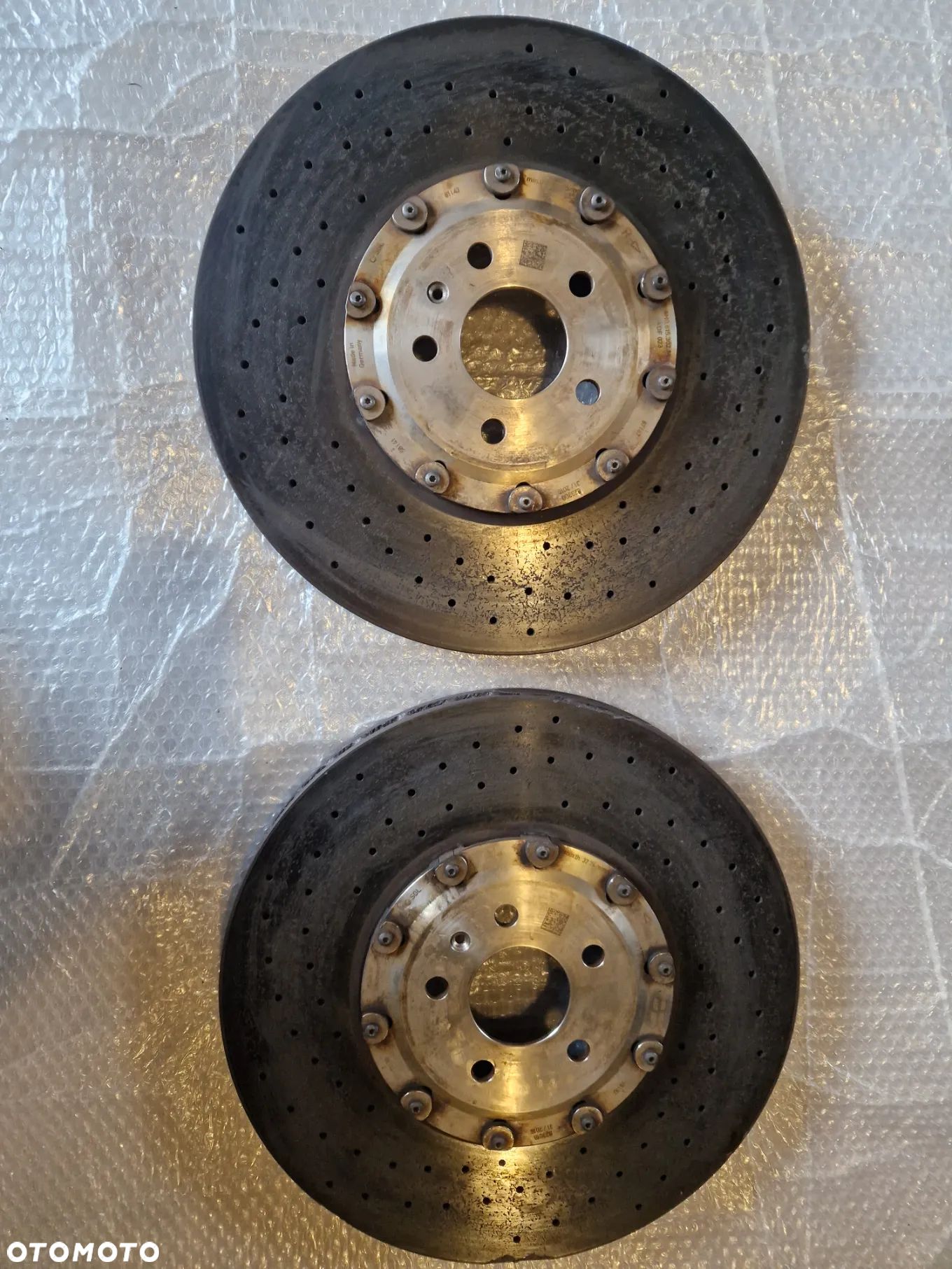 Audi A8 S8 D4 A6 S6 A7 S7 C7 tarcze hamulcowe przód CERAMIKA 4H0815301AM 4H0815302M - 1