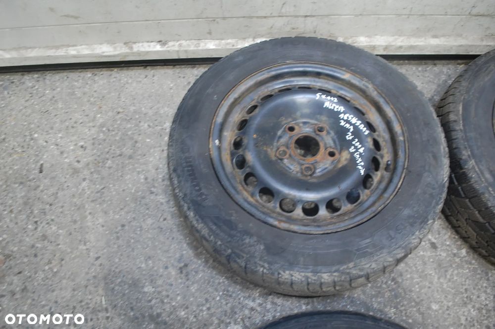 FELGI STALOWE + OPONY LETNIE 185/65R15 5X112 ET33 8E0601027E SKODA OCTAVIA II AUDI A4 SEAT VW - 9