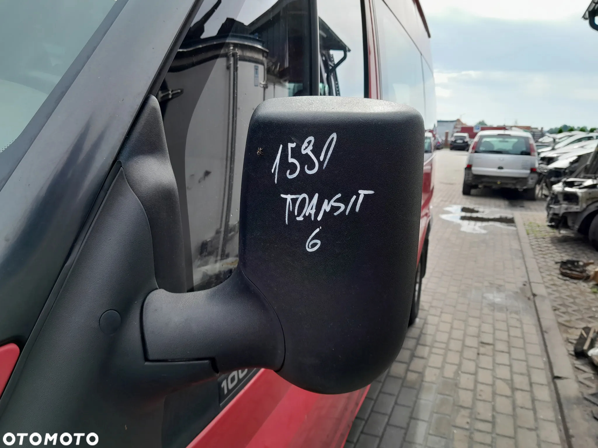 FORD TRANSIT MK6 LUSTERKO LEWE PRZEDNIE LEWY PRZÓD - 2