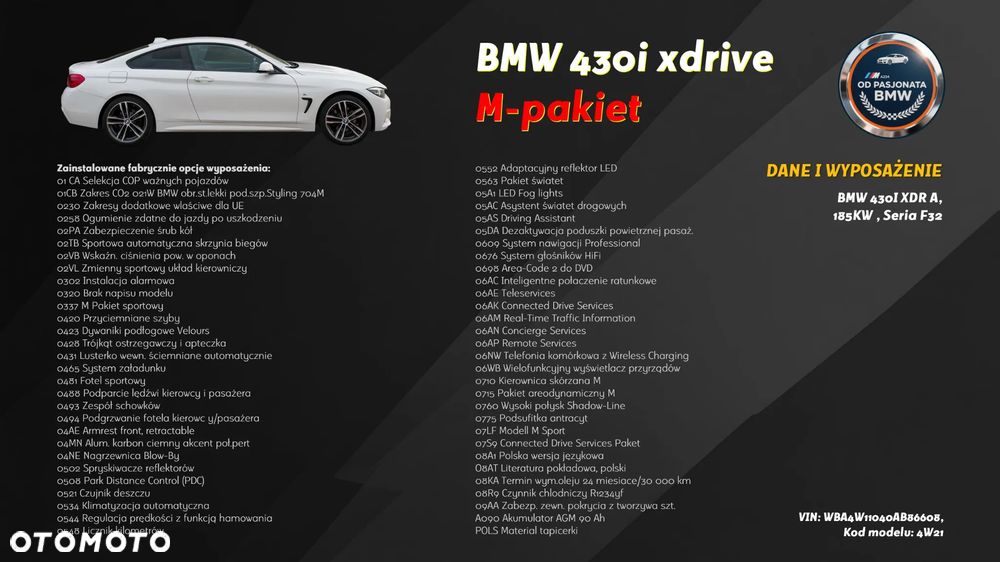 BMW Seria 4 430i xDrive M Sport - 3