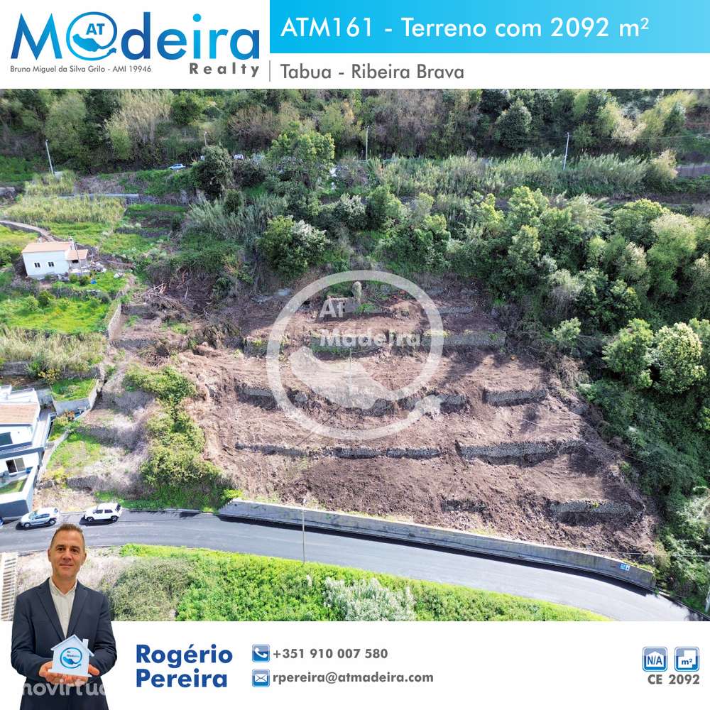 Terreno Urbanizável - 2092 m2 - Tabua - Ribeira Brava - Grande imagem: 4/11