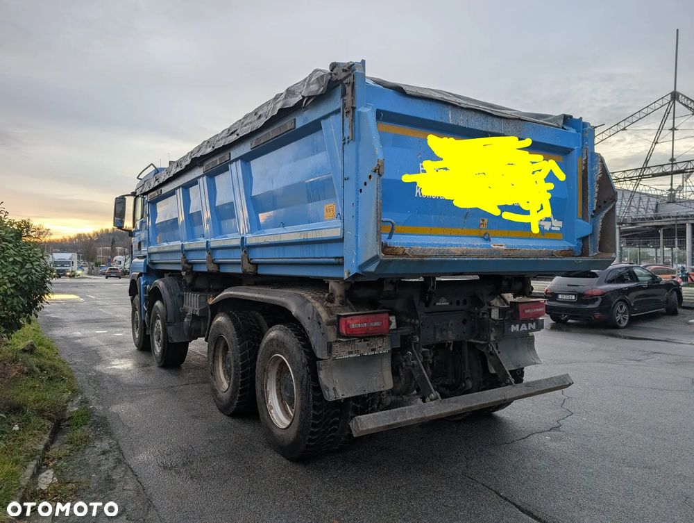 MAN TGS 35-510 8x6 Bordmatik 1,10 Plandeka z Niemiec - 2