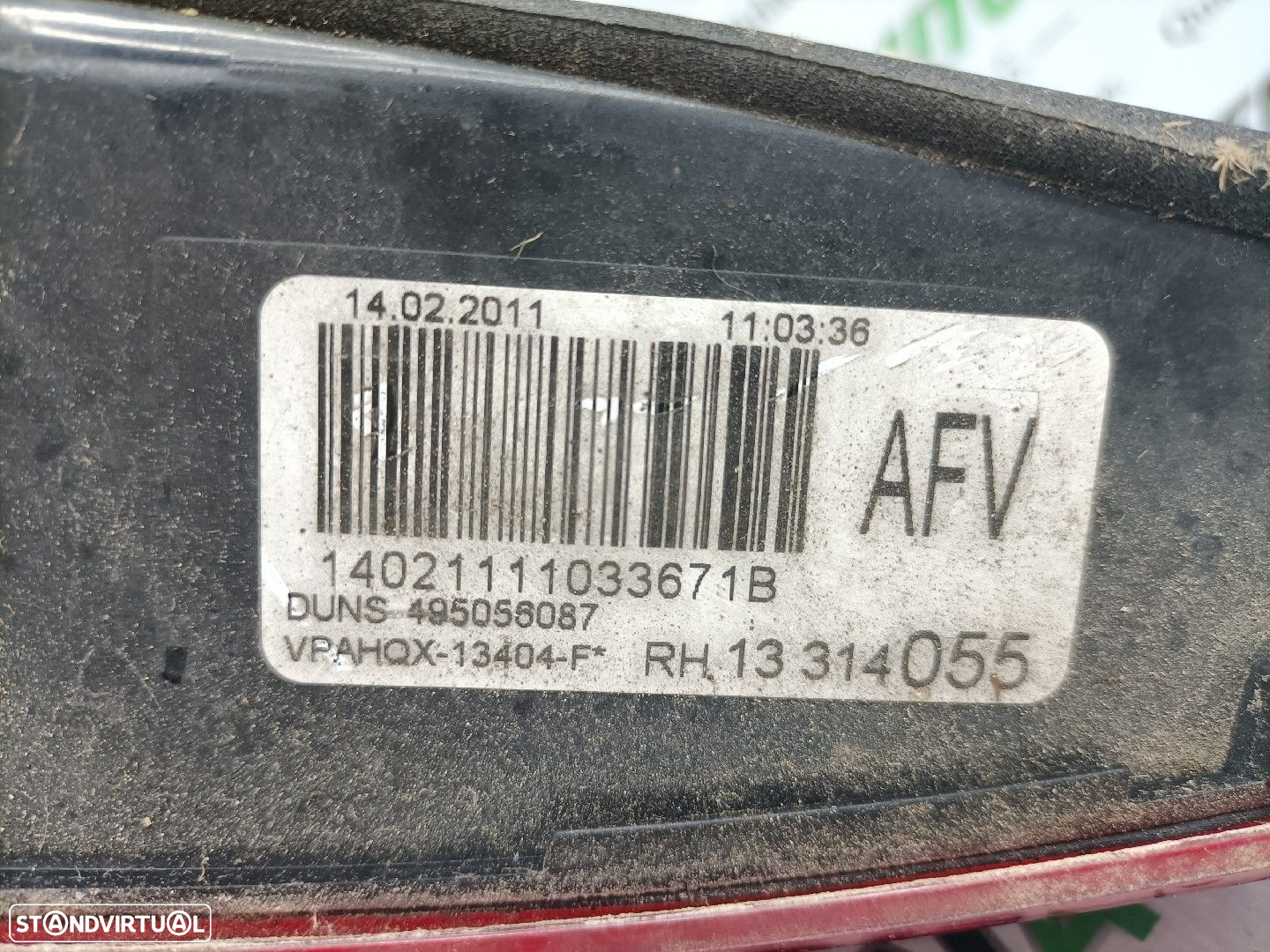 Farolim Mala Dto Opel Astra J Sports Tourer (P10) - 3