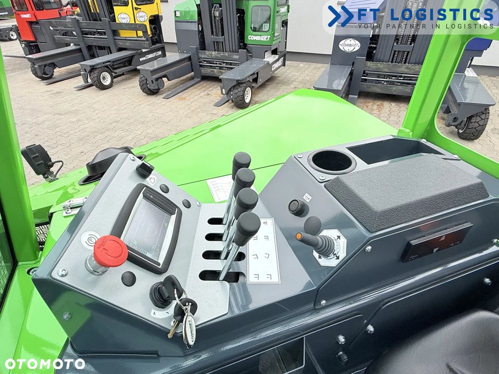 Combilift WÓZEK CZTEROKIERUNKOWY - WIELOKIERUNKOWY | COMBILIFT CB4000 | GAS | TRIPLEX 6450 MM | POZYCJONER WIDEŁ | PRZESU WIDEŁ | WOLNY SKOK | KABINA OTWARTA - 16