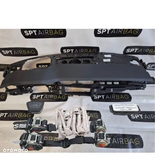 AUDI A6 C8 S6 4K RS6 DESKA ROZDZIELCZA KONSOLA KOKPIT PULPIT PODUSZKI AIRBAG AIR BAG PASY KURTYNY KIT SET - 1