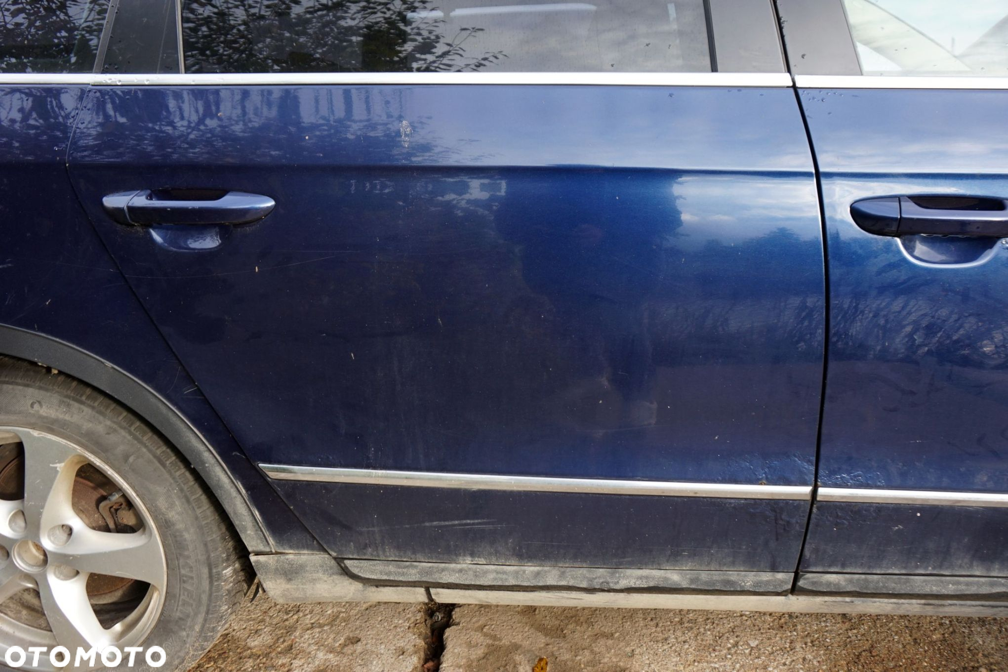DRZWI TYLNE PRAWE PASSAT B6 KOMBI LD5Q  GRANATOWY VOLKSWAGEN 2005-2010 - 2