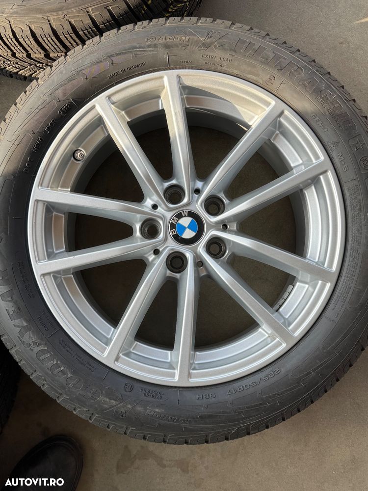 Vând jante originale BMW G20-21 pe 17” cu anvelope de iarnă ca noi - 5