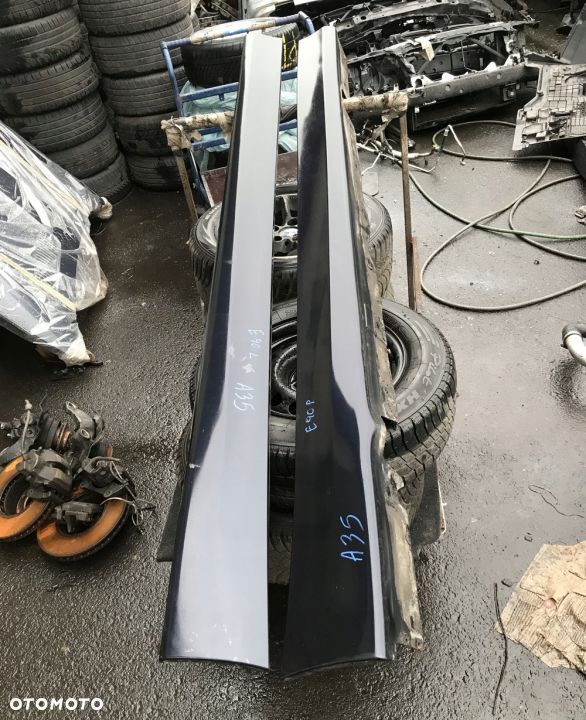 NAKŁADKA PROGOWA PRÓG LEWA MONACOBLAU A35 BMW E90 - 1