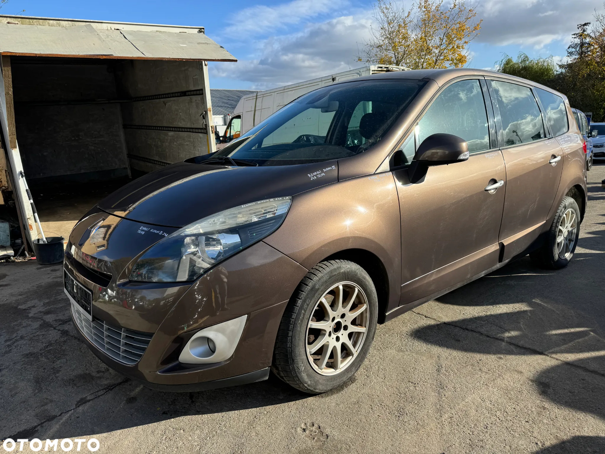 RENAULT SCENIC III KIEROWNICA WIELOFUNKCYJNA AIRBAG KIEROWCY - 9