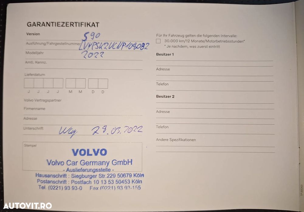 Volvo S90 B5 D AWD Geartronic RDesign - 32