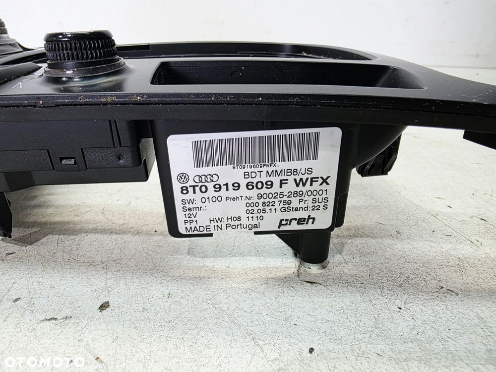 PANEL STEROWANIA MMI AUDI A4 B8 A5 8T Q5 8R 8T0919609F - 7