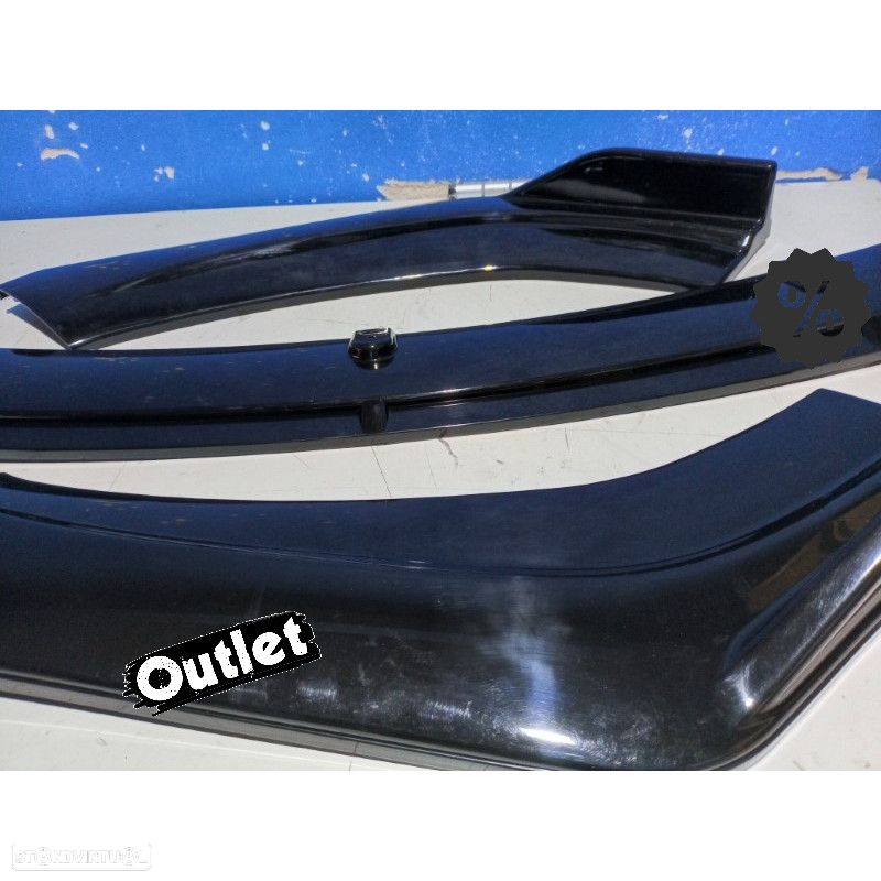 C011192C1 SPOILER LIP FRONTAL VW SCIROCCO R20 08-13 PRETO BRILHANTE - 3
