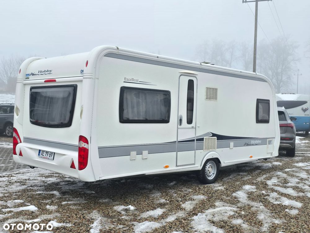 Hobby 560 Cfe EXCELLENT namiot PRYSZNIC WC DOSTAWA przyczepa kempingowa camping - 1