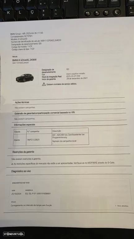 BMW iX xDrive 40 Pack Desportivo - 56