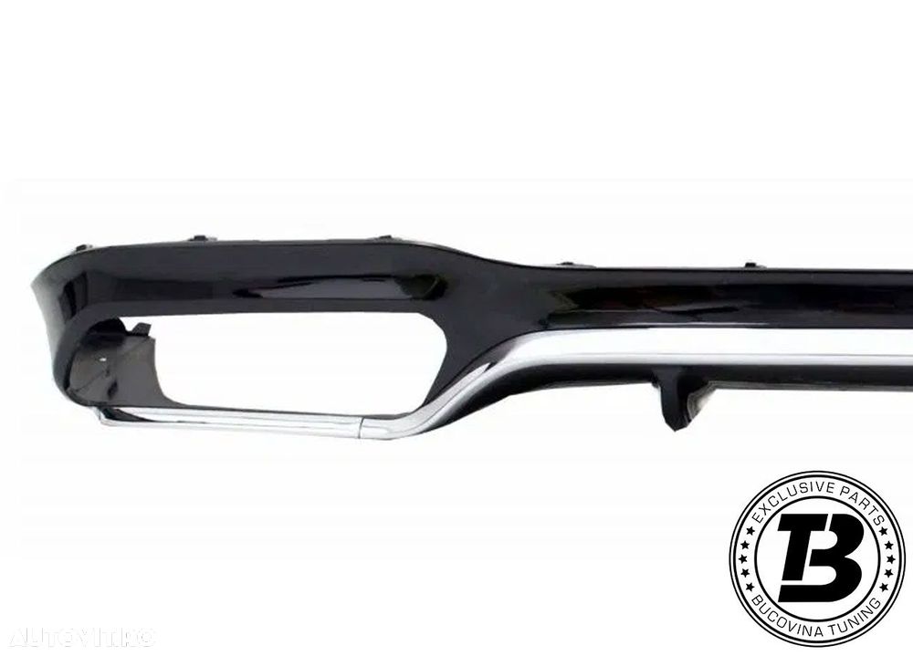 Difuzor Bara Spate cu Ornamente compatibil cu Mercedes E Class W213 E63 Design - 5