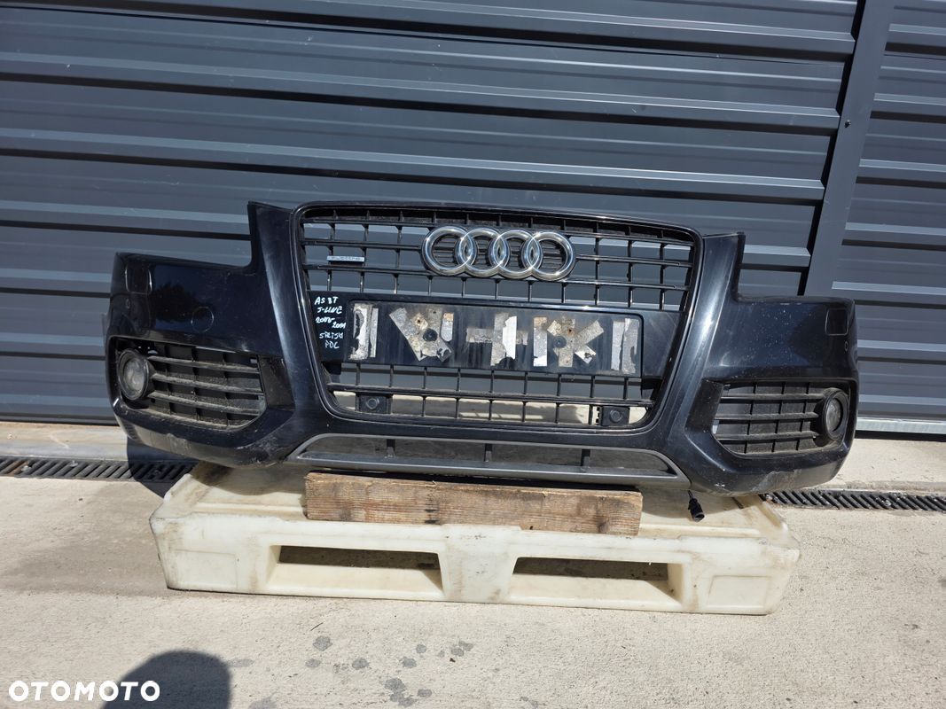 ZDERZAK PRZÓD KOMPLETNY AUDI A5 8T S LINE SPRYSKI PDC 2008-2011 LZ9Y - 1