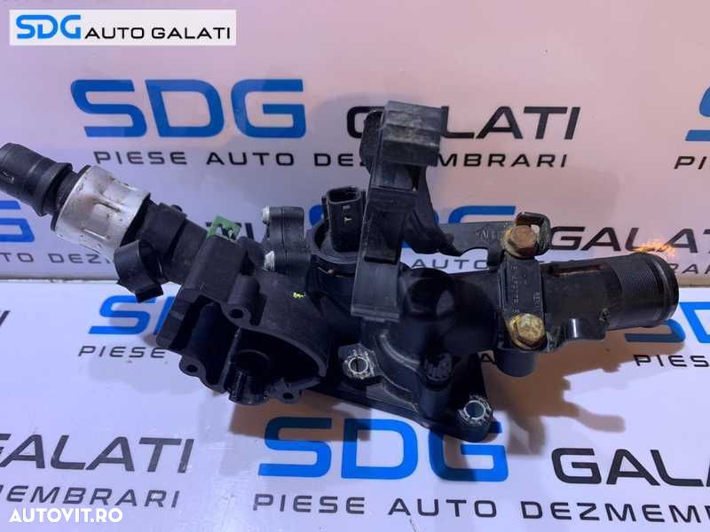 Corp Carcasa Termostat cu Senzor Temperatura Apa Mercedes Benz Clasa B W246 1.5 DCI 2011 - 2018 Cod 110609813R [S0146] - 1