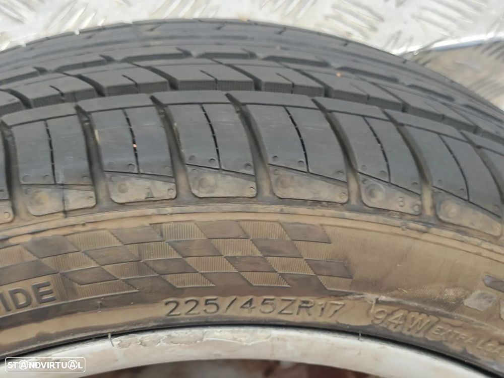 Conjunto Jantes 17 Originais Mercedes Benz Class C W203 7,5J ET37 5x112 - 13