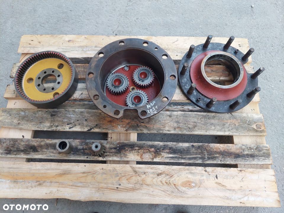 ZWOLNICA PIASTA SZTYWNA KOPARKA O&K MH4 MH 4 PLUS LEWA [W-71, S-3×29, P-13Z / 26F, SZ-10][NAP 2051] - 1