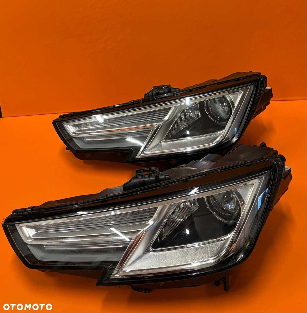 Lampa Lewa Reflertor Lewy Audi A4 B9 bi xenon + Led Dzienny EU - 1