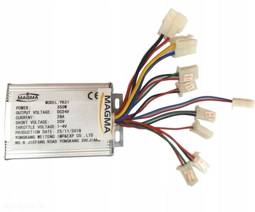 Sterownik do silnika 24V 350W szczotkowy - 1