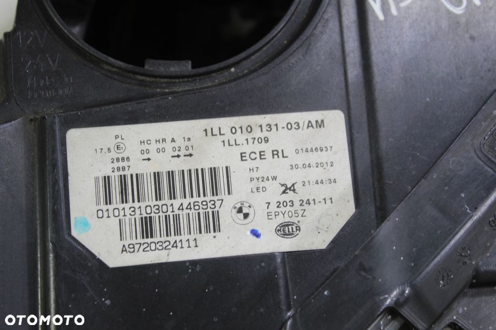 LAMPA LEWY PRZÓD PRZEDNIA BMW F10 F11 H7 WERSJA EUROPEJSKA - 5