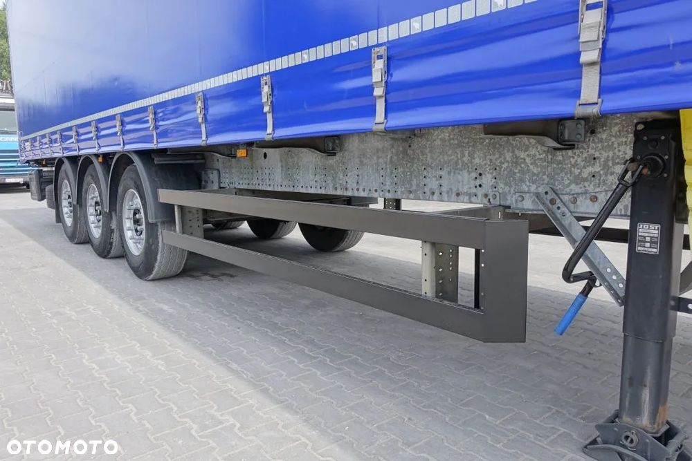 Schmitz Cargobull FIRANKA / STANDARD / OSIE SCHMITZ / NOWE PLANDEKI / OCYNK/ KOSZ I KOŁO ZAPASOWE / - 10