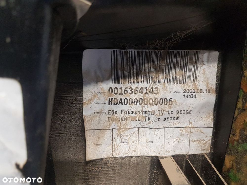 BMW 6 E63 TAPICERKA DRZWI PRZÓD LEWE AIRBAG - 9