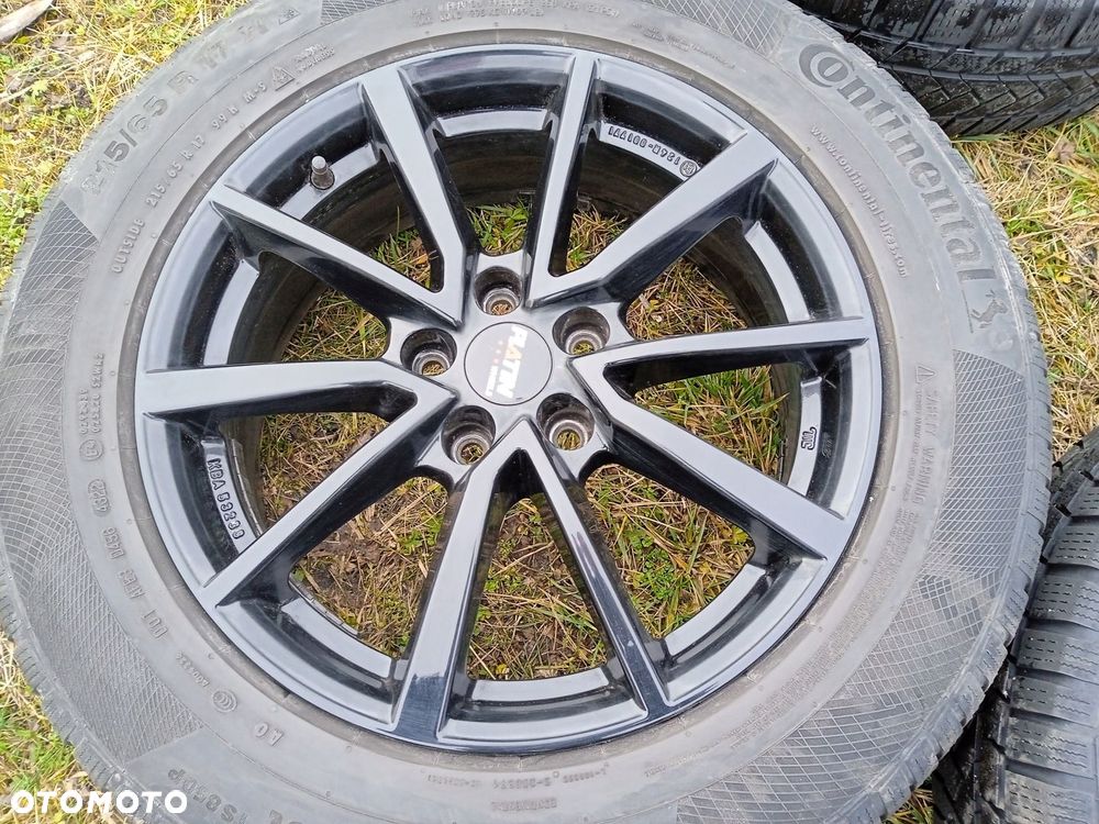 Felgi aluminiowe 5x112 Audi Q2 Q3 Skoda Karoq Tiguan opony zimowe 215/65 17 - 4